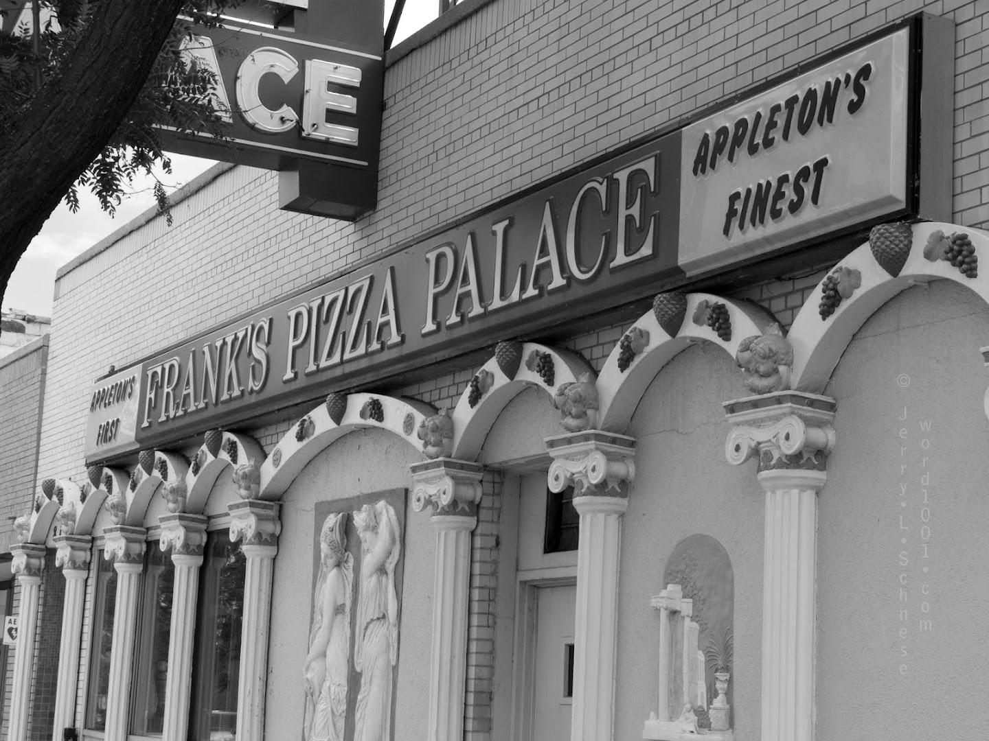 Frank's Pizza Palace Menu
